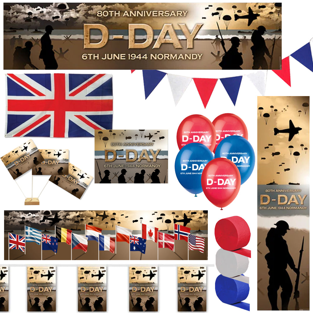 D-Day 80th Anniversary Decoration Pack