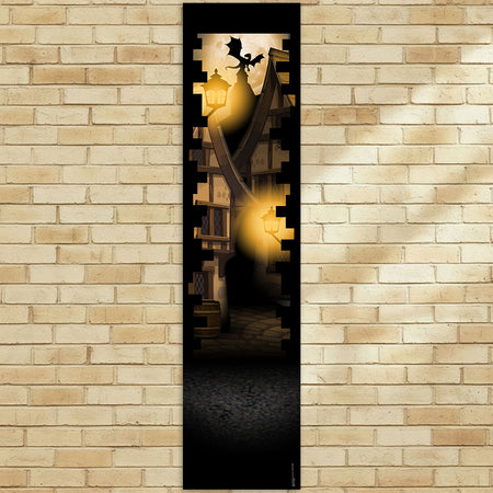 Diagon Alley Harry Potter Portrait Wall & Door Banner Decoration - 1.2m