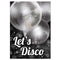 Disco Party Portrait Poster - A3