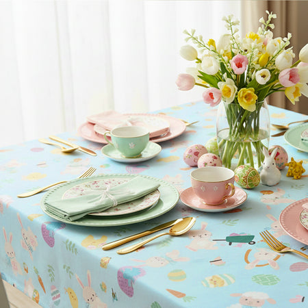 Wipe Clean Easter Tablecover - 180cm x 120cm