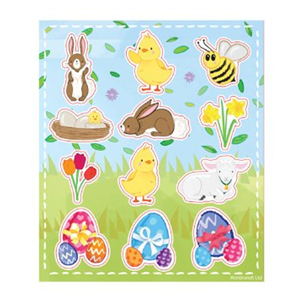 Easter Stickers - Sheet of 12