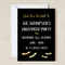 Halloween Eat, Drink & Be Scary Personalised Invitations - Pack of 16