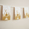 Eid Mubarak Gold Mosque Paper Bunting - 2.4m