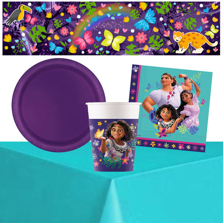 Encanto Tableware Pack for 8 with FREE Banner