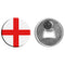 England Flag Bottle Opener Magnet - 58mm - Each