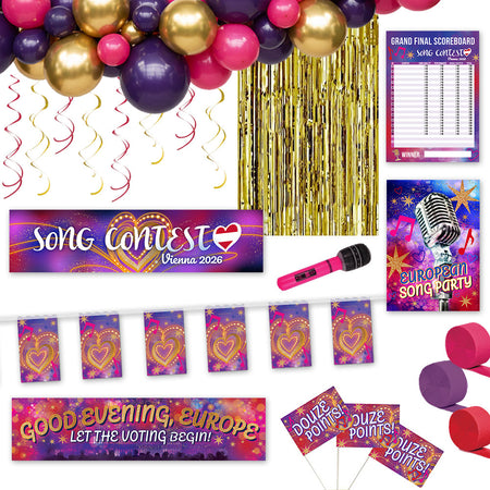 Song Contest Vienna 2026 Decoration Pack