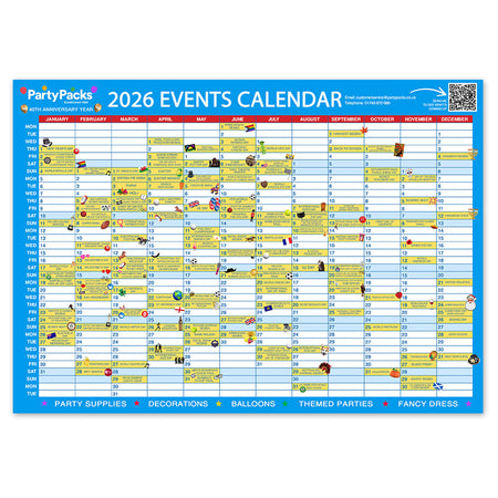 Events Calendar 2026 PDF