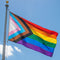 Pride Progress Polyester Fabric Flag - 5ft x 3ft