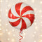 Candy Swirl Red Foil Balloon - 14