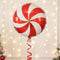 Candy Swirl Red Foil Balloon - 14