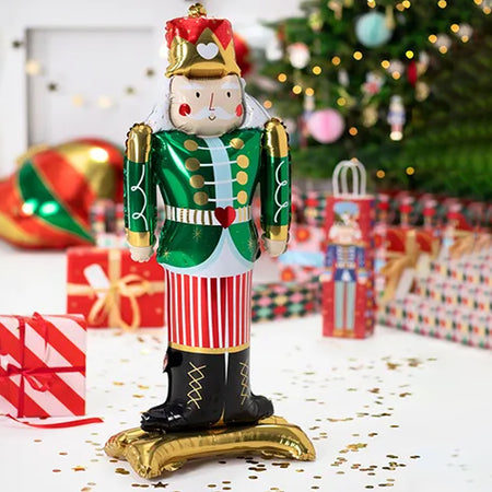 Nutcracker Christmas Standing Foil Balloon - 33