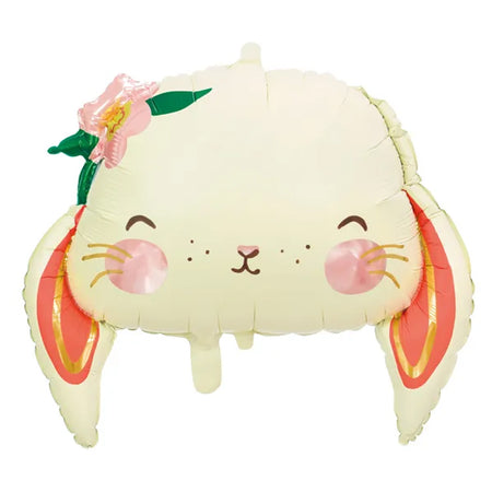 Bunny Rabbit Face Foil Balloon - 20