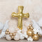 Gold Cross Foil Balloon - 40