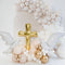 Gold Cross Foil Balloon - 40