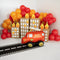 Fire Engine Happy Birthday Foil Balloon - 26
