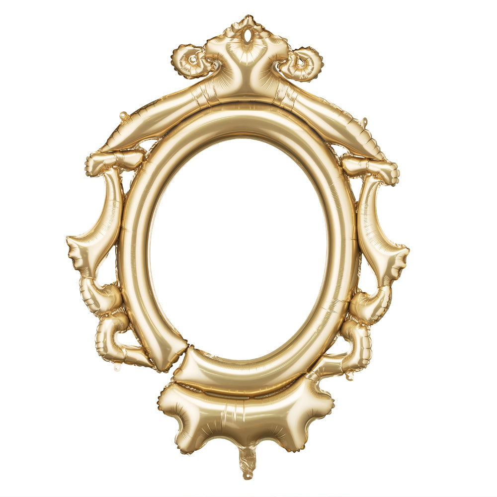 Gold Ornate Frame Photo Balloon - 37"