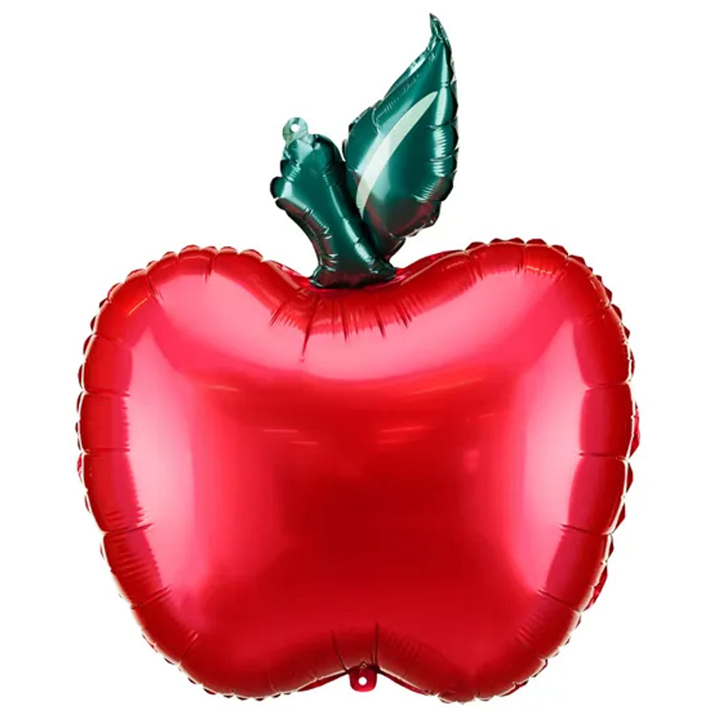 Red Apple Foil Balloon - 27"