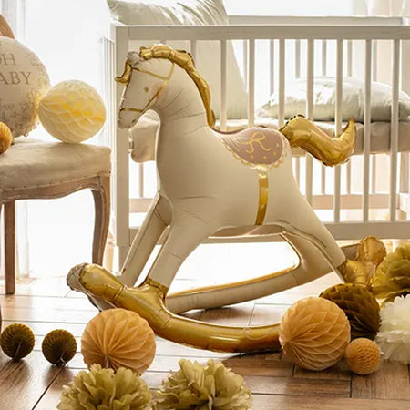Standing Rocking Horse Foil Balloon - 46