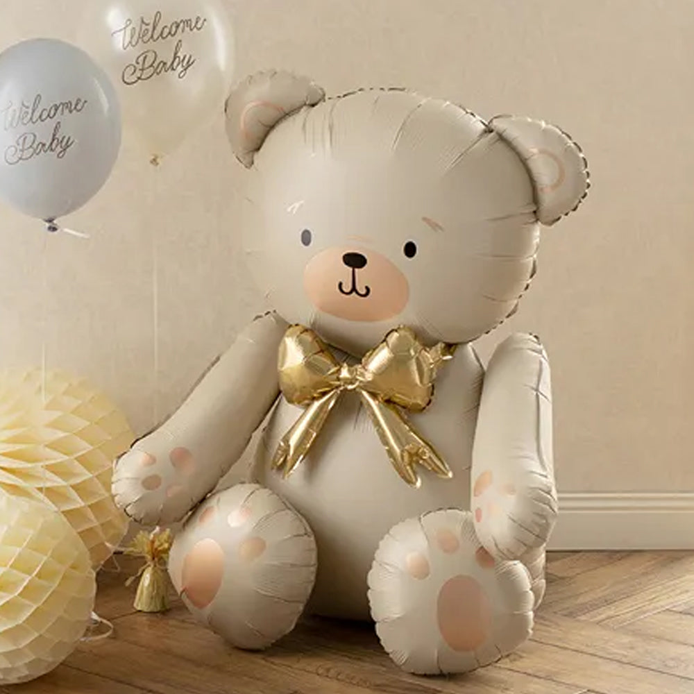 Sitting Teddy Bear Foil Balloon - 33"