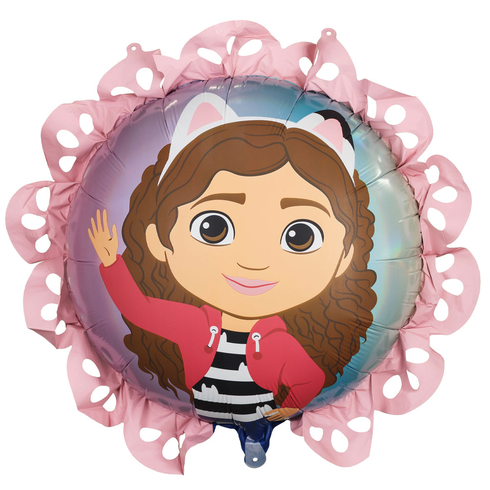 Gabby's Dollhouse Foil Balloon with Ruffle - 20"