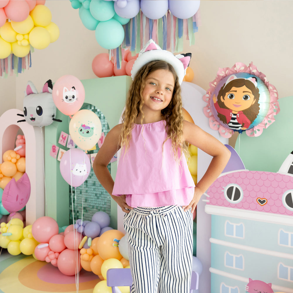 Gabby's Dollhouse Foil Balloon with Ruffle - 20"