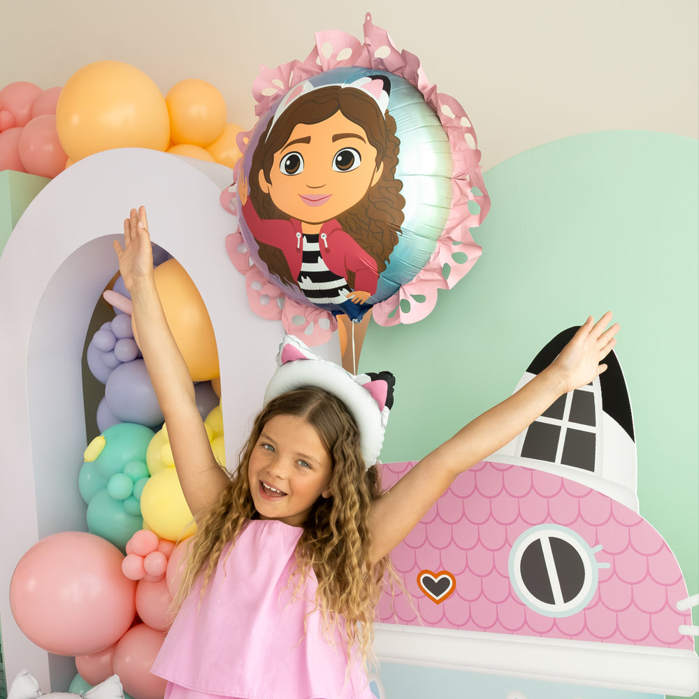 Gabby's Dollhouse Foil Balloon with Ruffle - 20"