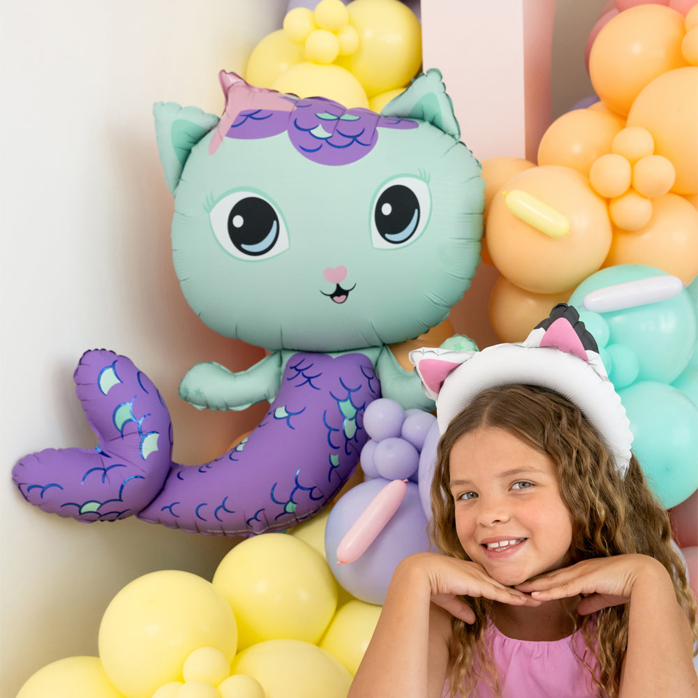 Gabby's Dollhouse Mercat Foil Balloon - 32"