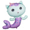 Gabby's Dollhouse Mercat Foil Balloon - 32
