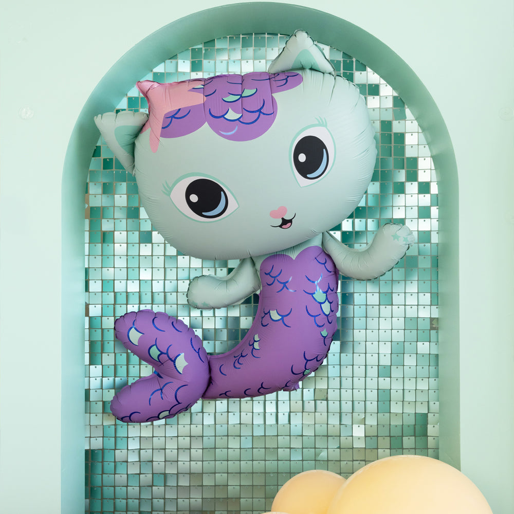 Gabby's Dollhouse Mercat Foil Balloon - 32"