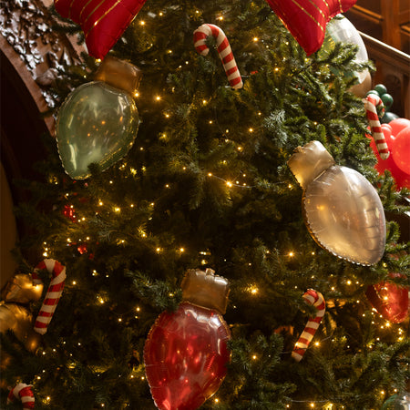 Christmas Light Bulb Foil Balloons - 21