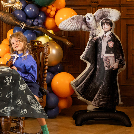 Standing Harry Potter With Hedwig Foil Balloon - 145cm