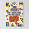 Superhero Dad Quote Poster - A3