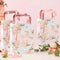 Floral Team Bride Hen Party Bags - Pack of 5