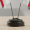 Plastic Flag Holder for 2 Cloth Table Flags