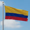 Colombian Polyester Fabric Flag 5ft x 3ft
