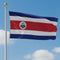 Costa Rica State Polyester Fabric Flag 5ft x 3ft
