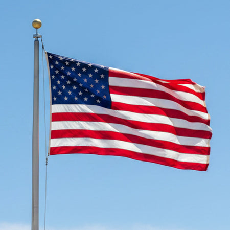 Giant American Cloth Flag - 2.4m