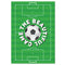 The Beautiful Game Football Pitch Poster - A3
