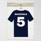 Personalised Scotland Football Shirt Poster - A3