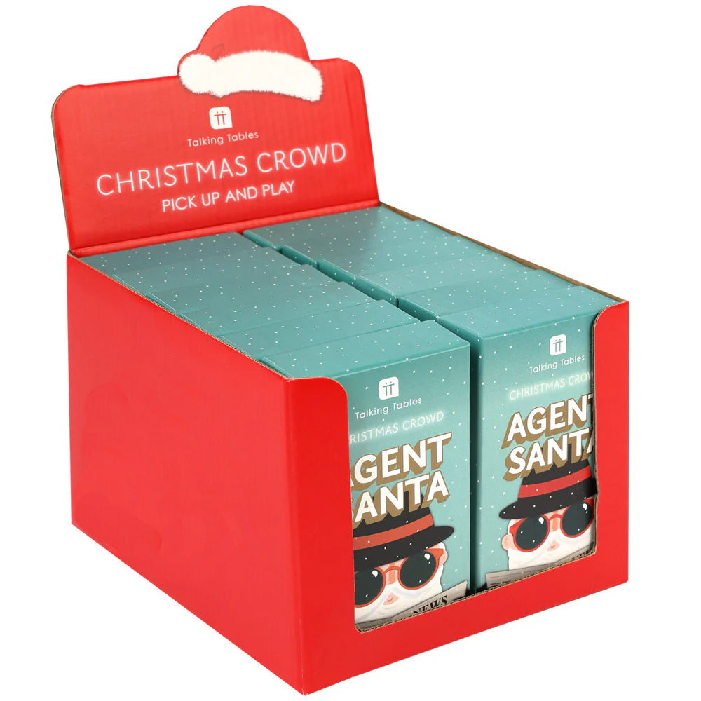 Christmas Agent Santa Challenge Card Game