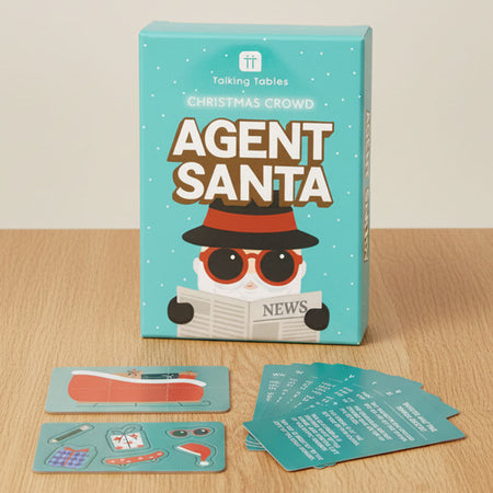 Christmas Agent Santa Challenge Card Game