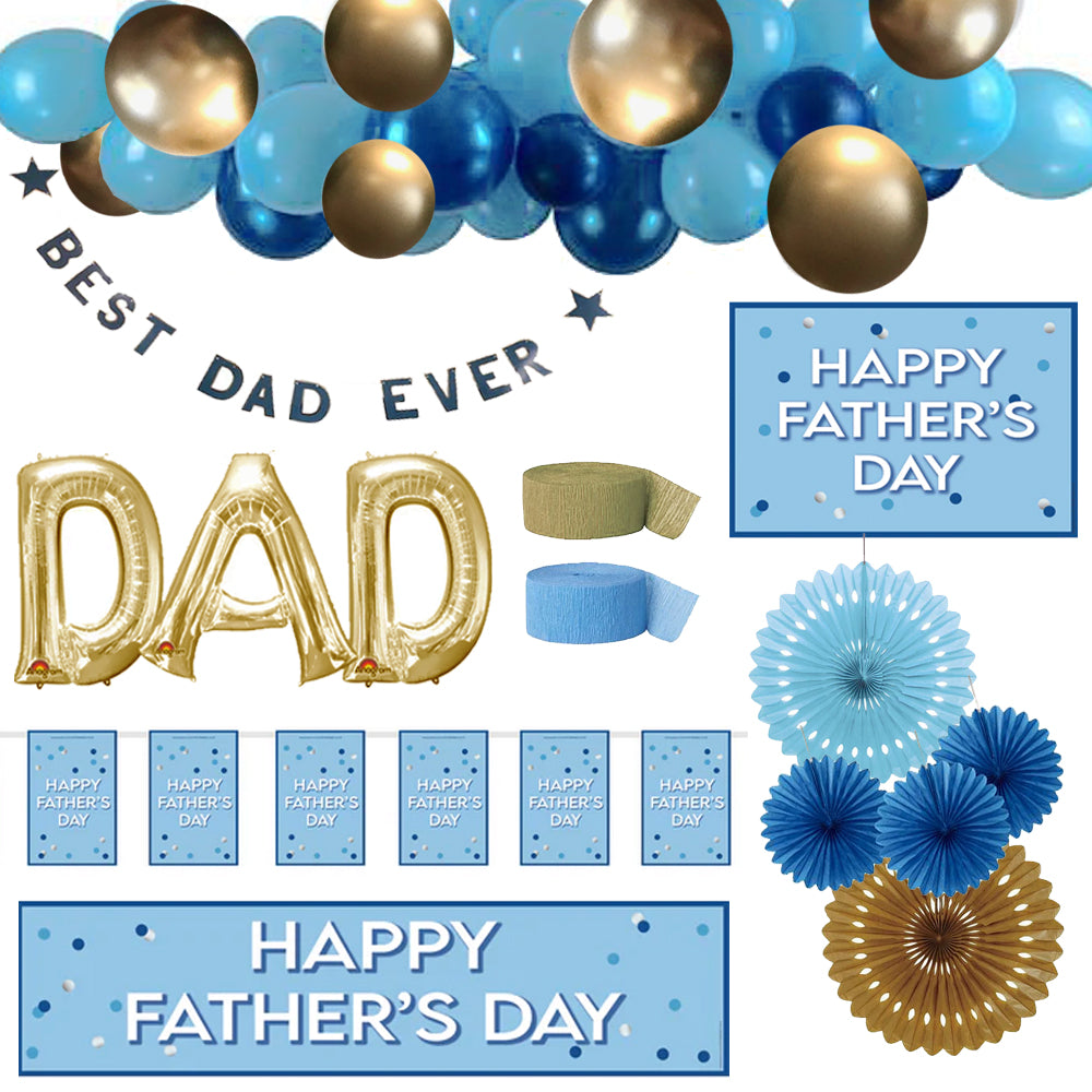 Happy Father's Day Decoration Party Pack