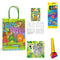 Filled Jungle Themed Party Bags - Pack of 100
