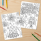 Firework Night Colouring in Sheet - A4