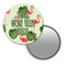 Personalised Pocket Mirror - Flamingo Design
