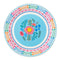 Boho Floral Plates - 23cm - Pack of 12