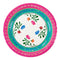 Boho Floral Plates - 23cm - Pack of 12
