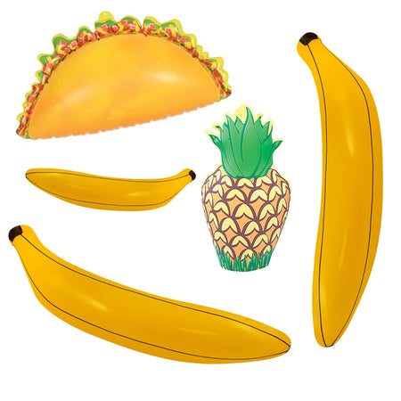 Food Themed Inflatables - Pack of 5