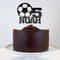 Personalised Football Foil Cake Topper - Each