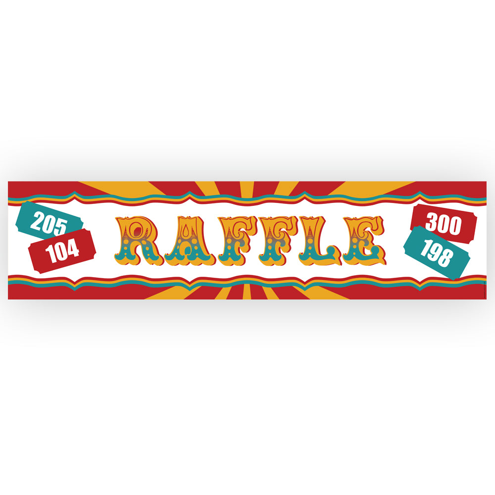 Fundraising Raffle Banner - 1.2m